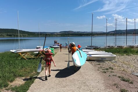 Base nautique lac de Panthier